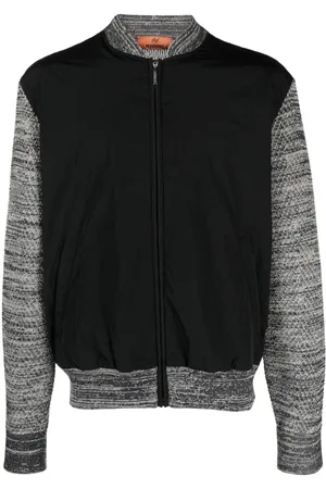 Missoni Panelled bomber jacket