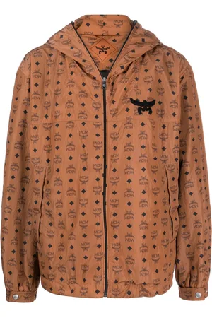 MCM Monogram-print hooded jacket