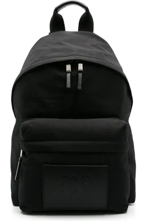 Palm Angels Logo-debossed zipped backpack