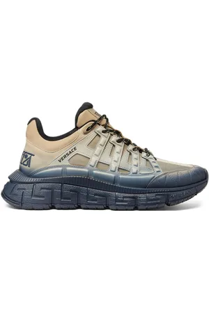 VERSACE Trigeca leather sneakers