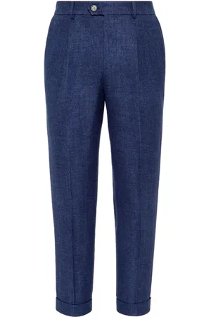 Brunello Cucinelli Cropped tailored trousers