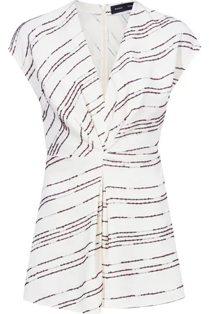 Proenza Schouler Stella striped blouse