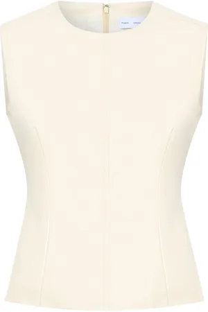 Proenza Schouler Logan faux-leather sleeveless top