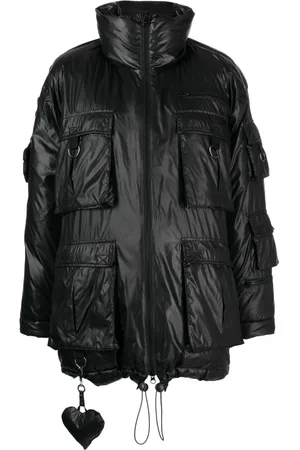 Cynthia Rowley Cargo-pocket puffer coat