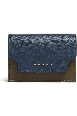 Marni Colour-block tri-fold wallet