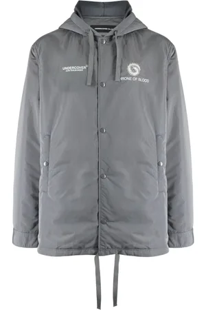 UNDERCOVER Illustration-print hooded jacket