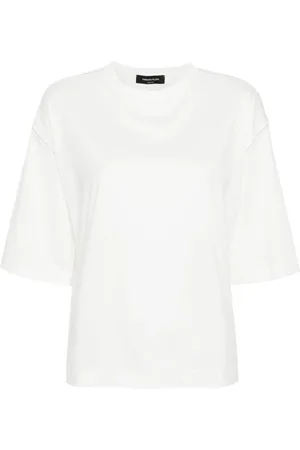 Fabiana Filippi Chain-detailed cotton T-shirt