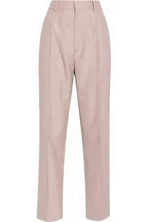 Victoria Beckham Virgin wool straight-leg trousers