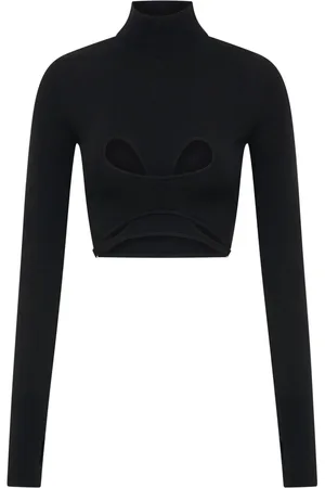 DION LEE Mobius Loop cropped top