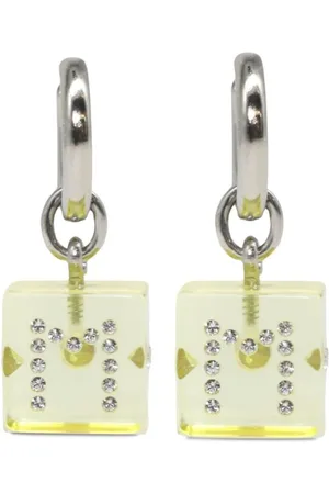 Marni Logo-embellished charm earrings