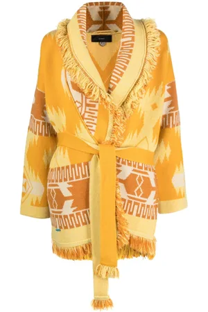 Alanui Icon jacquard cashmere cardigan
