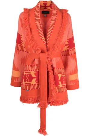 Alanui Icon jacquard cashmere cardigan
