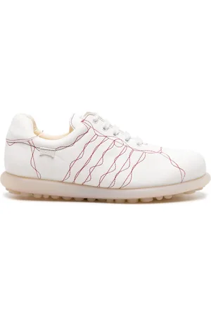 Camper Decorative-stitching lace-up sneakers