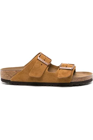 Birkenstock Arizona suede flat sandals