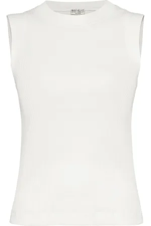 Brunello Cucinelli Slim-fit tank top