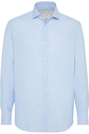 Brunello Cucinelli Long-sleeve cotton shirt