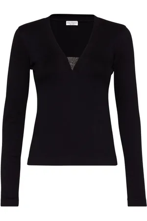 Brunello Cucinelli Monili-embellished T-shirt