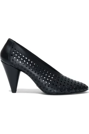 Proenza Schouler 85mm perforated leather pumps