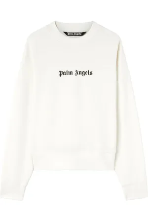 Palm Angels Logo-print cotton sweatshirt