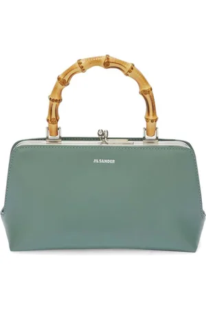 Jil Sander Mini Goji Bamboo leather tote bag