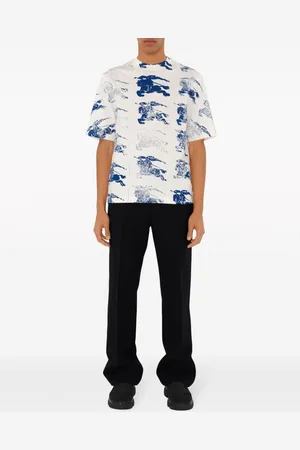 Burberry EKD stamp-print cotton T-shirt