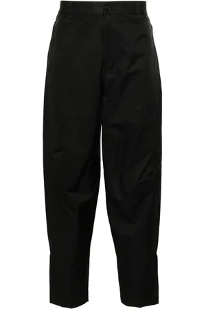 Lanvin Tapered-cut biker trousers