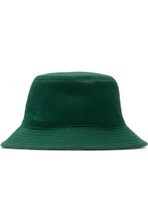 Burberry Check-pattern reversible bucket hat
