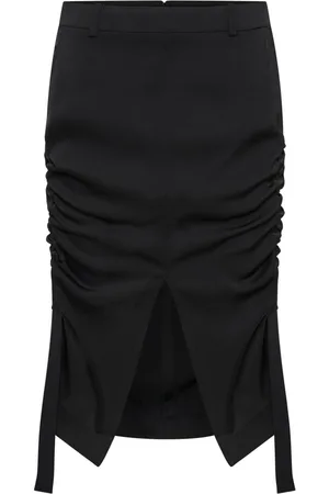 DION LEE Cinch midi skirt