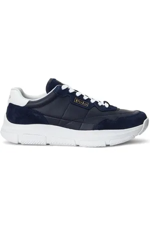Ralph Lauren Panelled chunky-sole sneakers