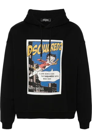 Dsquared2 Betty Boop cotton hoodie