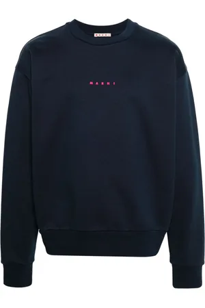 Marni Logo-print cotton sweatshirt