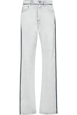Maison Margiela Straight-leg cotton washed jeans