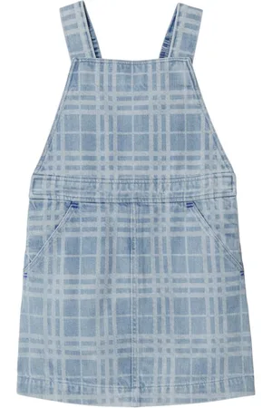 Burberry Checked denim dress