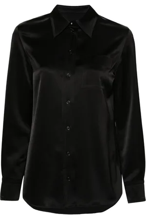 Lanvin Long sleeve satin shirt