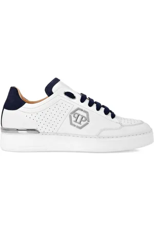 Philipp Plein Logo-appliqué lace-up sneakers