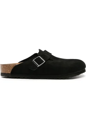 Birkenstock Boston suede slippers