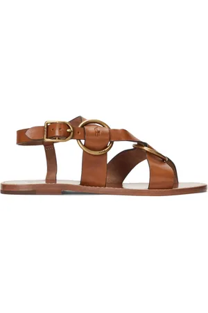 Ralph Lauren Polo Pony leather sandals