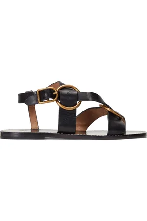 Ralph Lauren Polo Pony leather sandals