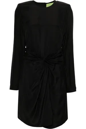 GAUGE81 Izu knot-detailed silk dress