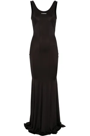 HAN Kjøbenhavn Logo-appliqué maxi dress