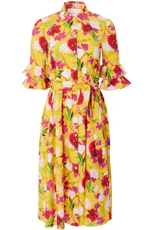 Carolina Herrera Floral-print cotton dress