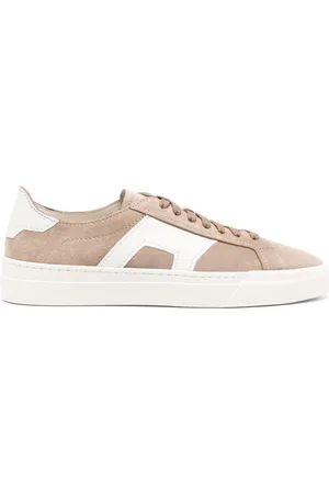 santoni Double Boucle suede sneakers