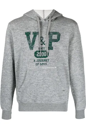 Golden Goose Journey printed cotton hoodie