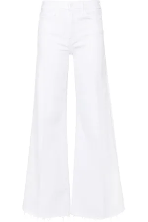 Mother The Roller Fray flared jeans