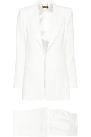 Elisabetta Franchi Crepe-textured suit
