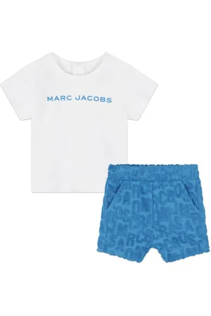 Marc Jacobs Logo-print cotton-blend shorts set