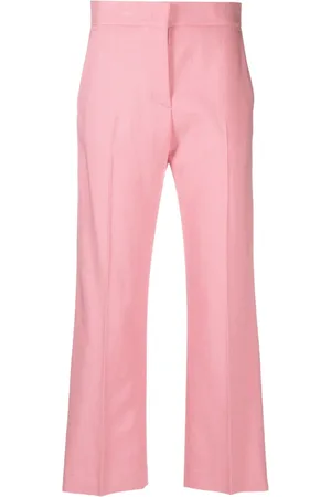 Msgm Straight-leg cropped trousers