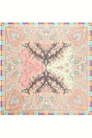 Etro Paisley-print silk scarf