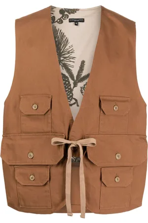 ENGINEERED GARMENTS Fowl V-neck waistcoat