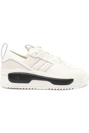 Y-3 Rivalry panelled leather sneakers